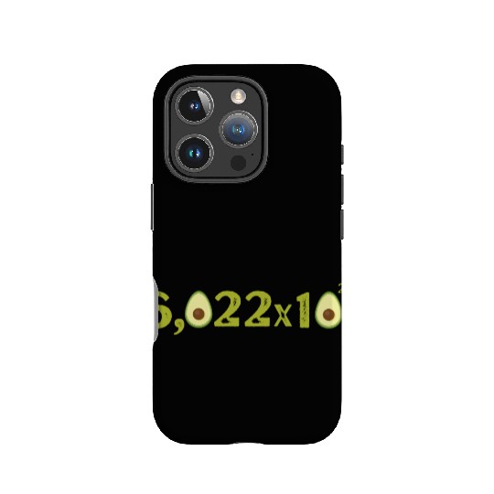 Funny Avocado Avogadro' Number IPhone Cases