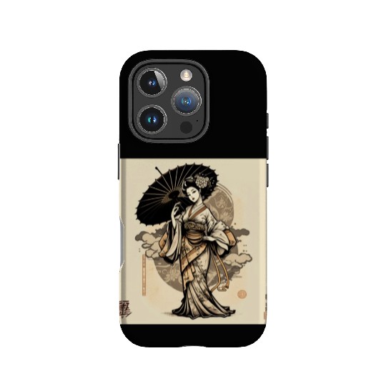 Japanese Kimono girl IPhone Cases