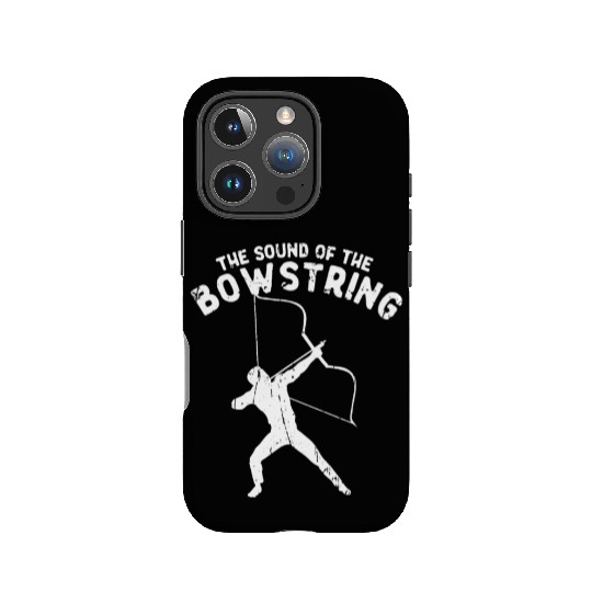 The sound of the bowstring - Archery IPhone Cases