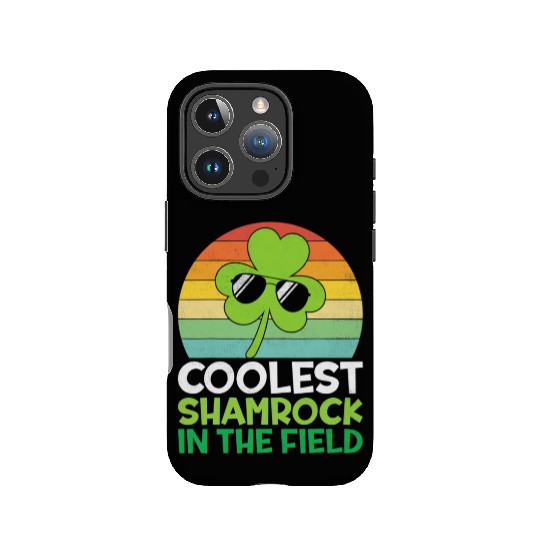 Toddler Boys St Patricks Day Coolest Shamrock IPhone Cases
