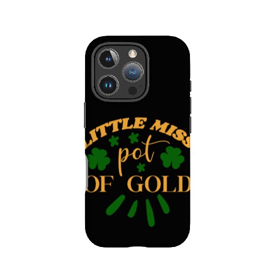 Little miss pot of gold IPhone Cases