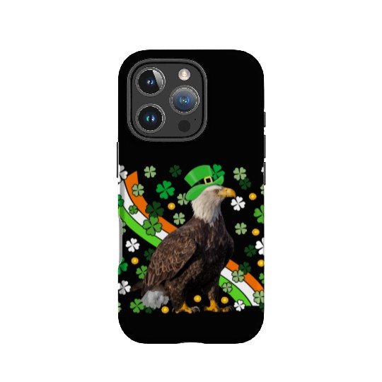 Irish American Flag Eagle St. Patrick’s Day IPhone Cases