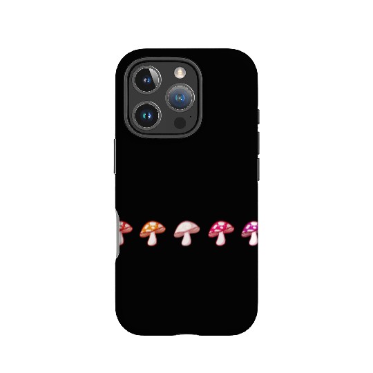 Lesbian Pride Mushrooms IPhone Cases