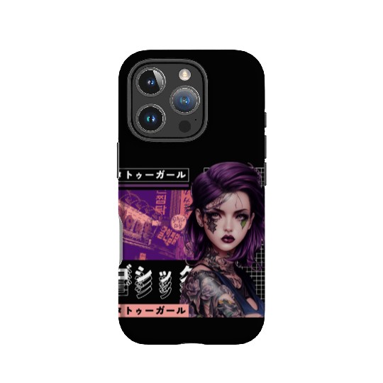 Japanese Tokyo City Vaporwave Citypop Aesthetic Go IPhone Cases