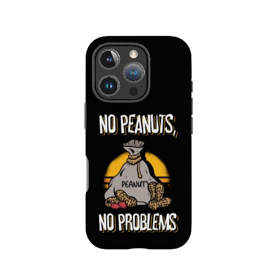 No Peanuts No Problems Peanut Allergic IPhone Cases
