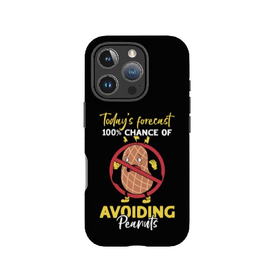 Today's Forecast 100% Chance Of Avoiding Peanuts IPhone Cases