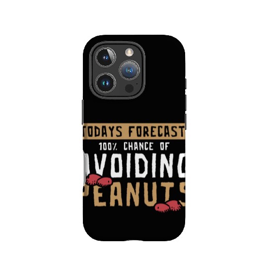 Today's Forecast 100% Chance Of Avoiding Peanuts IPhone Cases