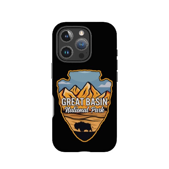 Great Basin US National Park Arrowhead Buffalo IPhone Cases
