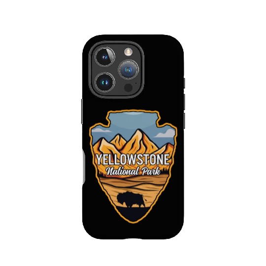 YStone US National Park Arrowhead Buffalo IPhone Cases