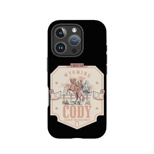 Cody wyoming wild west town IPhone Cases