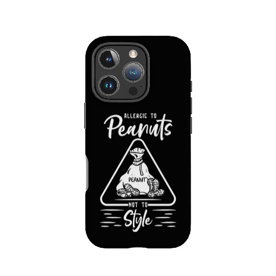 Allergic To Peanuts Not To Style Peanut Allergic IPhone Cases