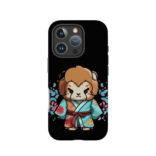 Lion kimono IPhone Cases