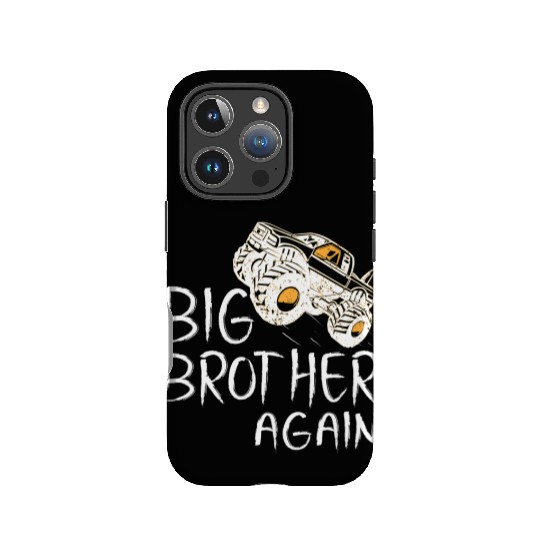 Big Brother IPhone Cases Monster Truck for Boys Youth