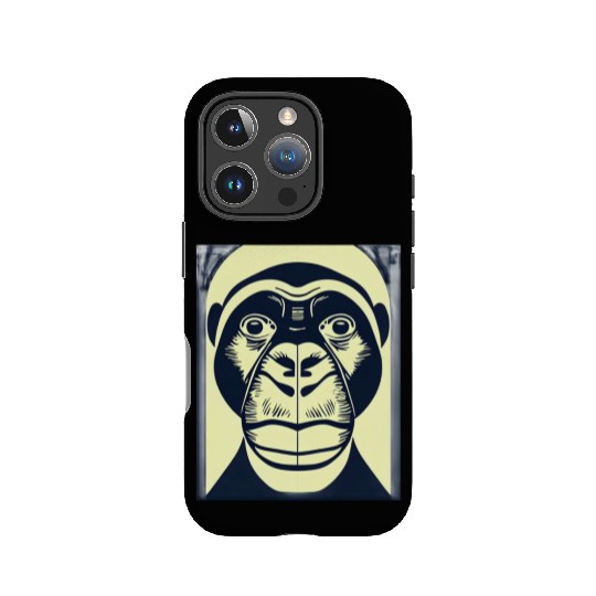 Wise Monkey & jungle king IPhone Cases
