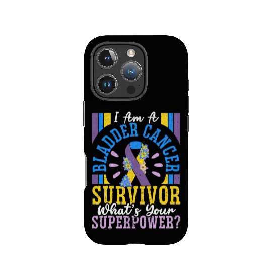Bladder Cancer Survivor Bladder Cancer Awareness IPhone Cases