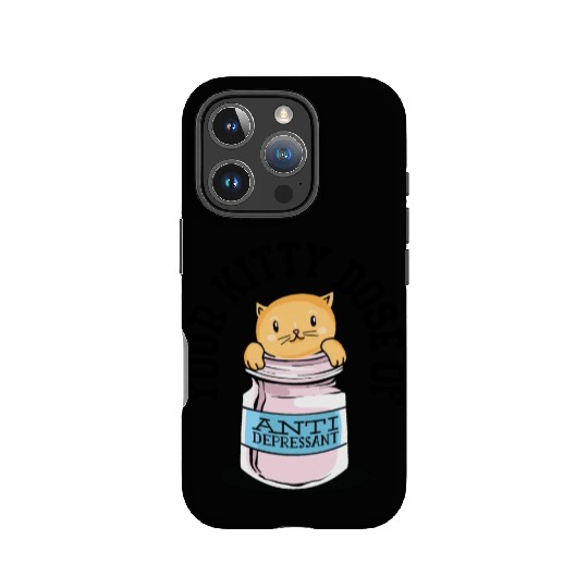 Antidepressant Kitten Medicine Cat Owner IPhone Cases