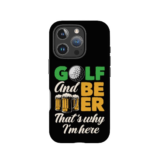 Golf Beer IPhone Cases
