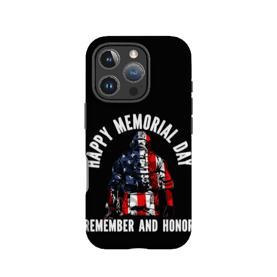 Patriotic Veteran USA Flag American Memorial Day IPhone Cases