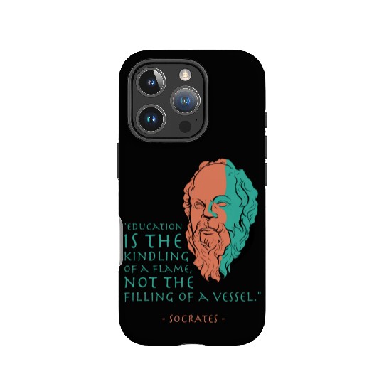 Socrates Stoic Philosophy Quote IPhone Cases