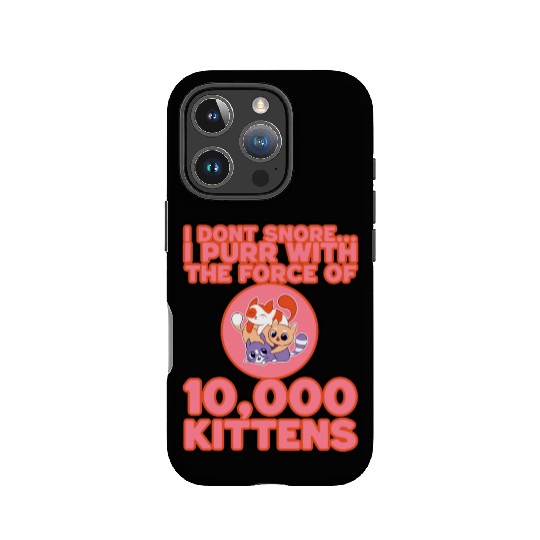 I Purr With The Force Of 10,000 Kittens 3 IPhone Cases