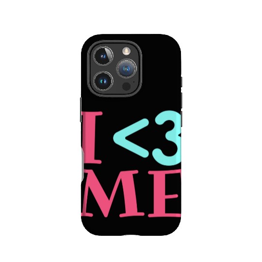 I Love Me, Heart, Positive, Cool, Stylish,Teens IPhone Cases