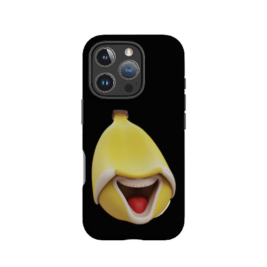 Funny banana laughs IPhone Cases