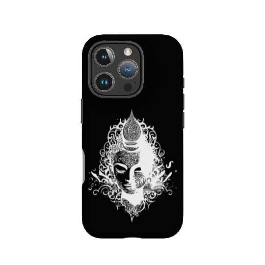 Meditating Buddha Portrait Spiritual Nature IPhone Cases