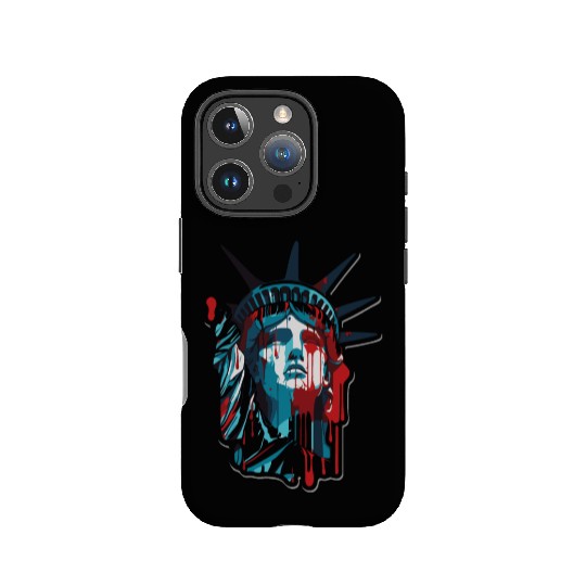 Color Drops Lady Liberty IPhone Cases