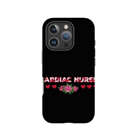 Cute Cardiac Nurse Apparel IPhone Cases
