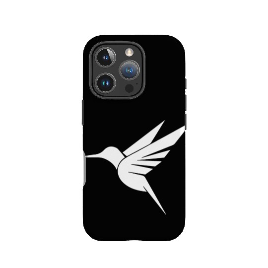Floating Hummingbird Tattoo Tribal Swinging IPhone Cases