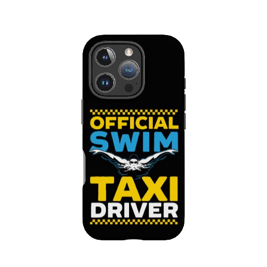 Official Swim Taxi Driver Taxi Taxicab Cab Driver IPhone Cases