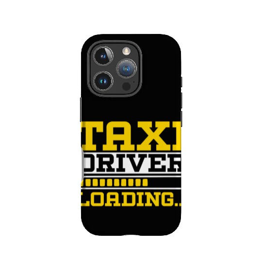 Taxi Driver Loading Taxicab Cab Driver Cabbie IPhone Cases