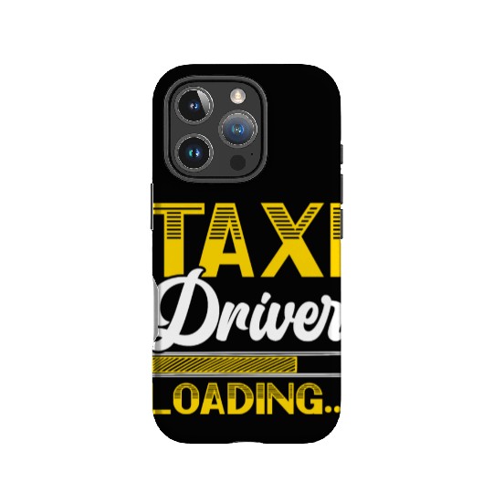 Taxi Driver Loading Taxicab Cab Driver Cabbie IPhone Cases