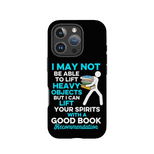 Librarian Bookworm Book Nerd Reading Library IPhone Cases