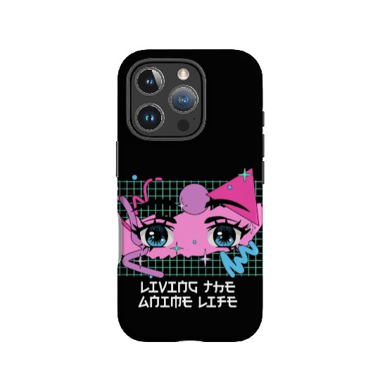Living the Anime Life Kawaii Japanese Cute Japan A IPhone Cases