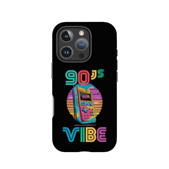 90s Vibe - I Love The 90s - Retro 90s Neon IPhone Cases