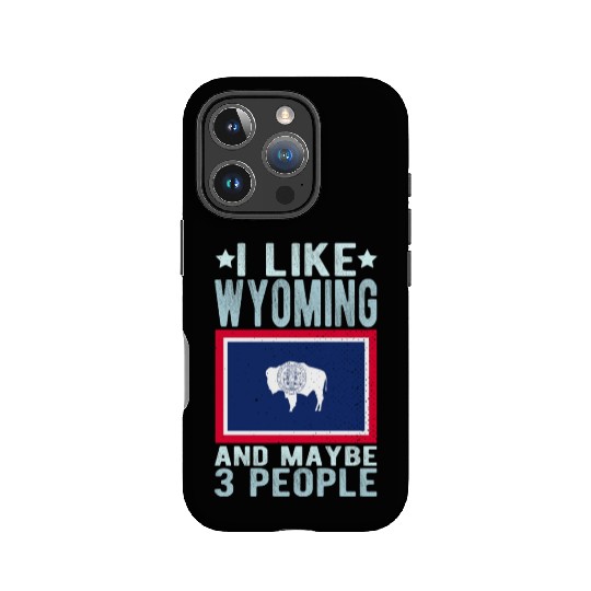Wyoming Flag US State IPhone Cases
