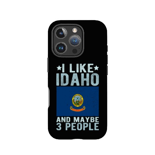 Idaho Flag US State IPhone Cases