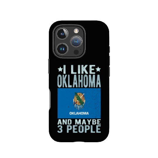Oklahoma Flag US State IPhone Cases