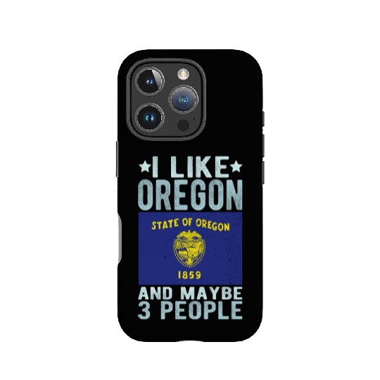 Oregon Flag US State IPhone Cases