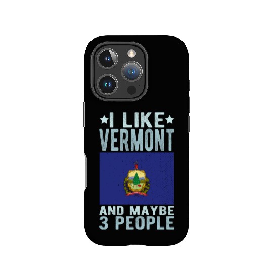 Vermont Flag US State IPhone Cases