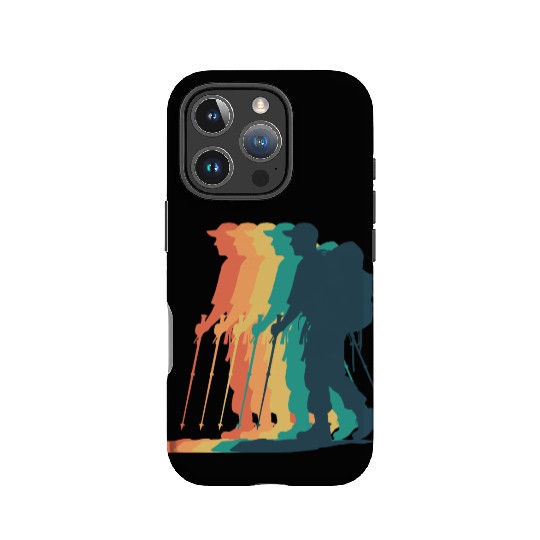 Hiking Male Hiker Colorful IPhone Cases