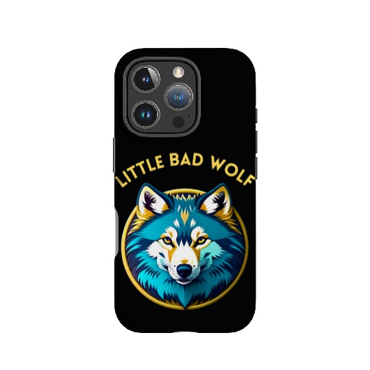 Little Bad Wolf Graphic IPhone Cases