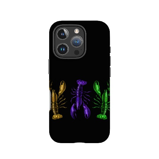 Lobster Mardi Gras IPhone Cases