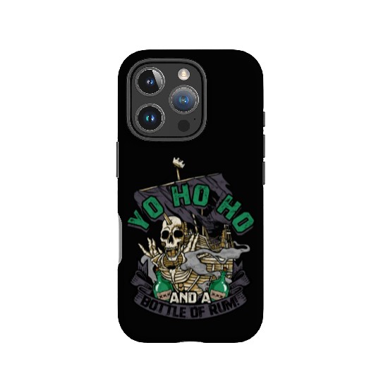 Yo ho ho and a bottle of rum! - Pirate IPhone Cases