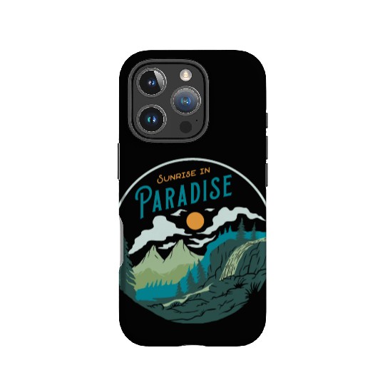 Sunrise in Paradise IPhone Cases