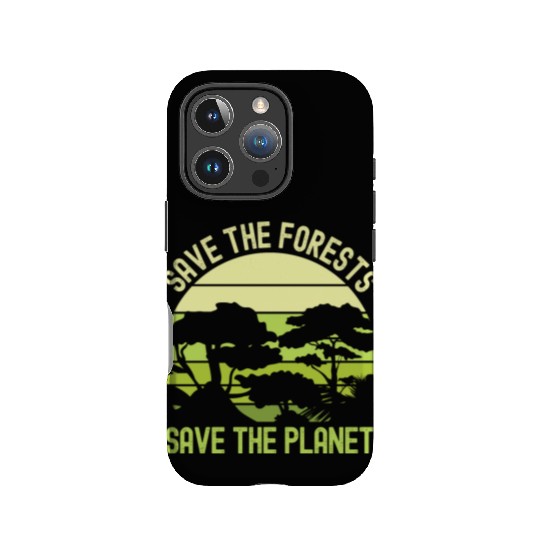 Earth Day Save The Forests Save The Planet Nature IPhone Cases
