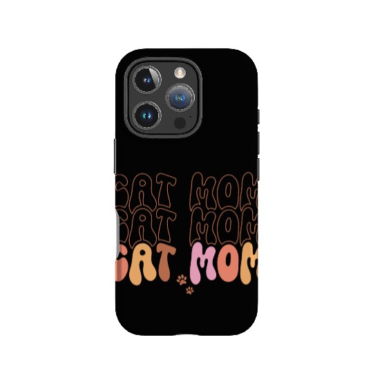 Cat Mom Quotes IPhone Cases