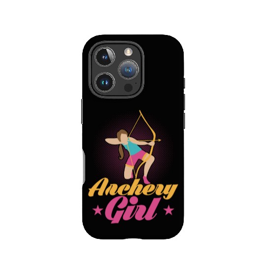 Archery Girl Bow & Arrows Target Archer IPhone Cases