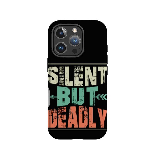 Silent But Deadly Bow & Arrows Target Archery IPhone Cases